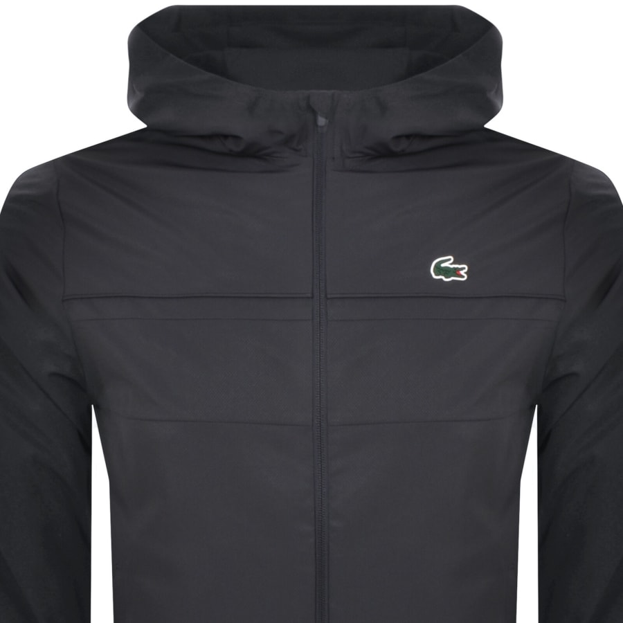 Image number 2 for Lacoste Full Zip Logo Jacket Grey