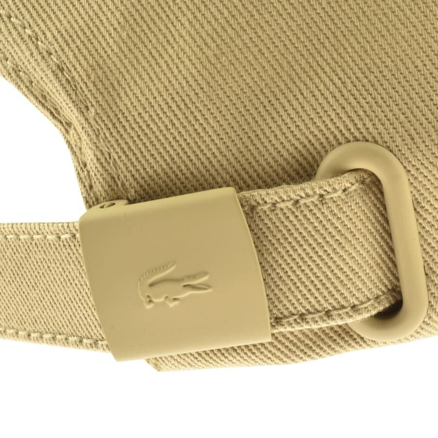 Image number 3 for Lacoste Baseball Cap Beige
