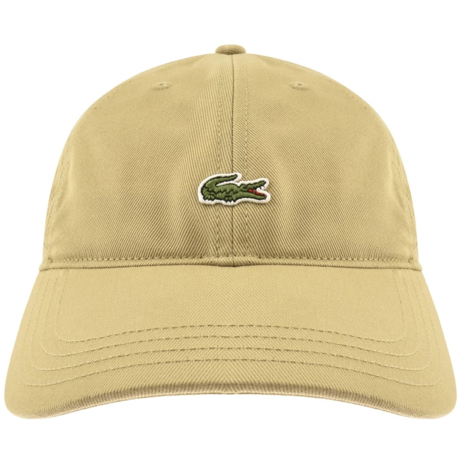 Image number 1 for Lacoste Baseball Cap Beige