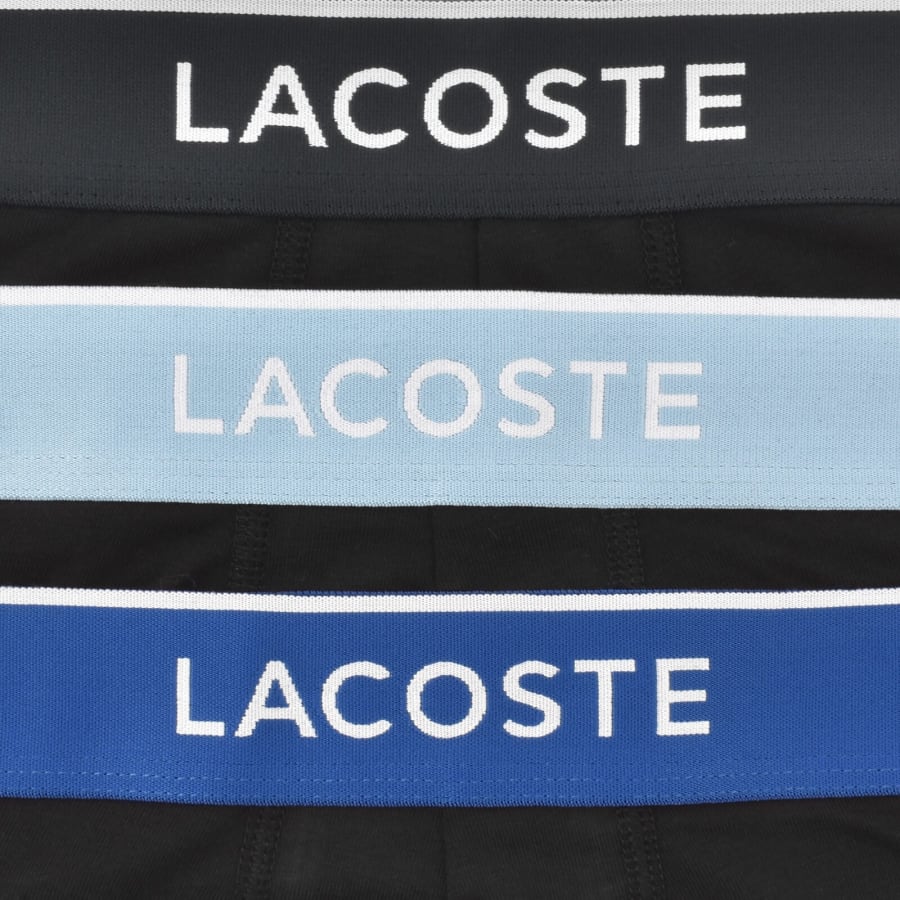 Image number 5 for Lacoste Underwear 3 Pack Trunks