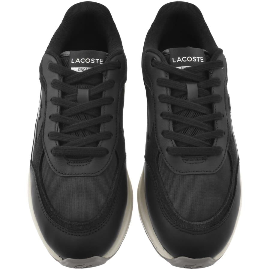 Image number 3 for Lacoste Run Set Trainers Black
