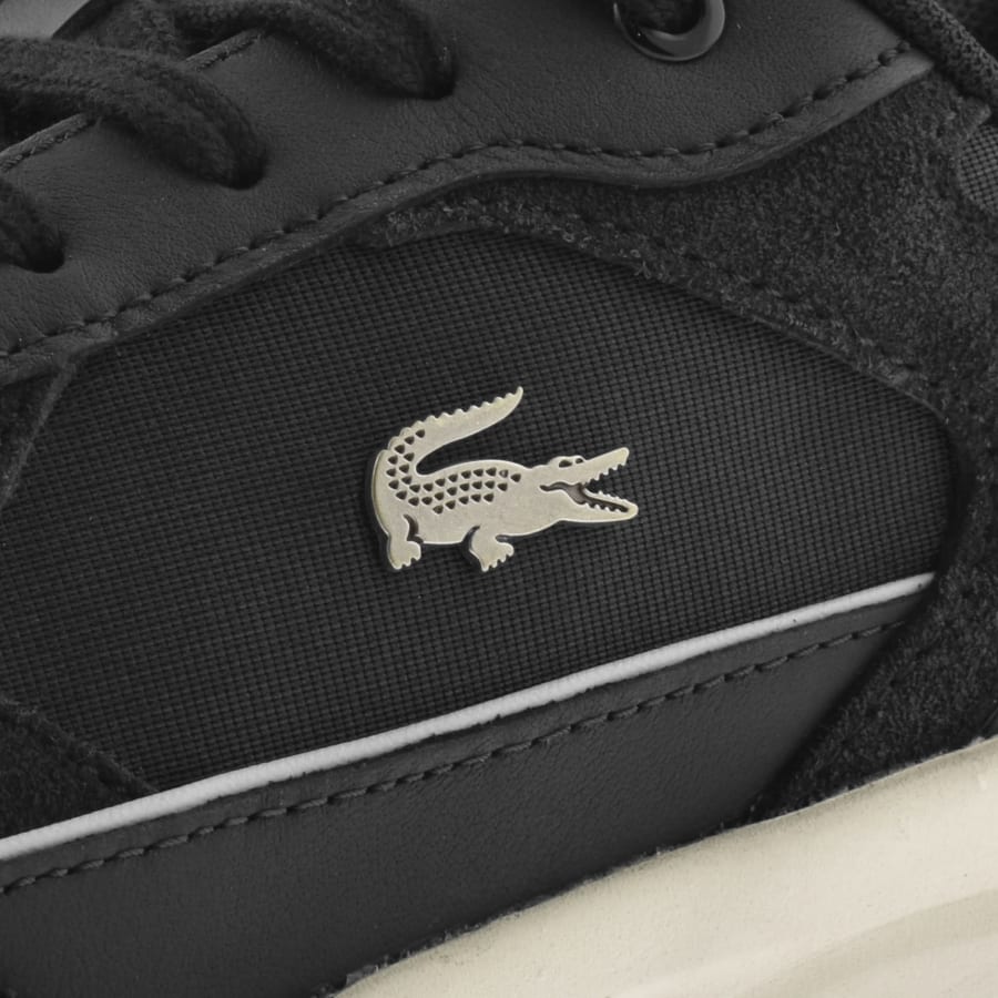 Image number 4 for Lacoste Run Set Trainers Black