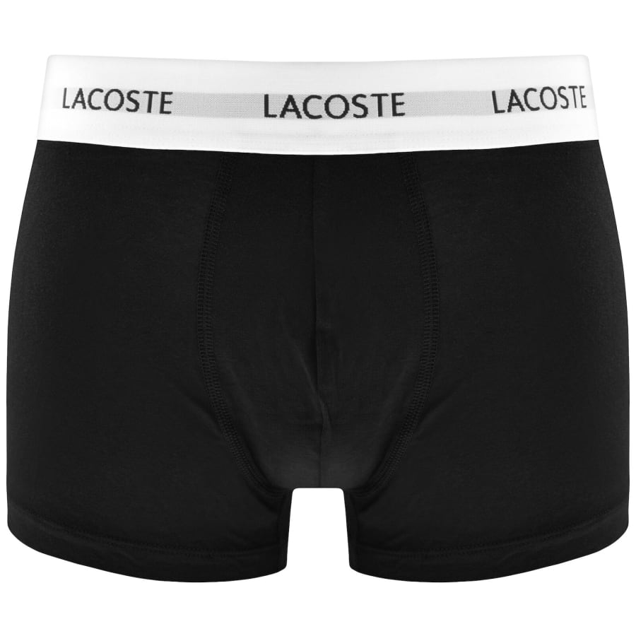 Image number 3 for Lacoste Underwear 3 Pack Boxer Trunks