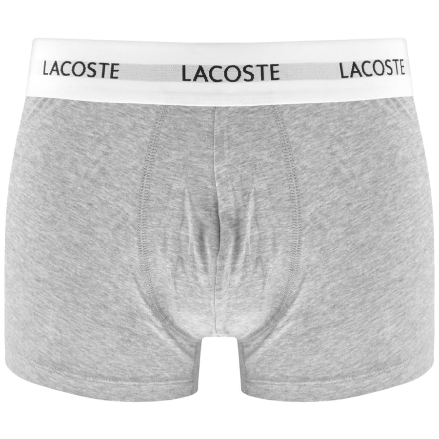 Image number 4 for Lacoste Underwear 3 Pack Boxer Trunks
