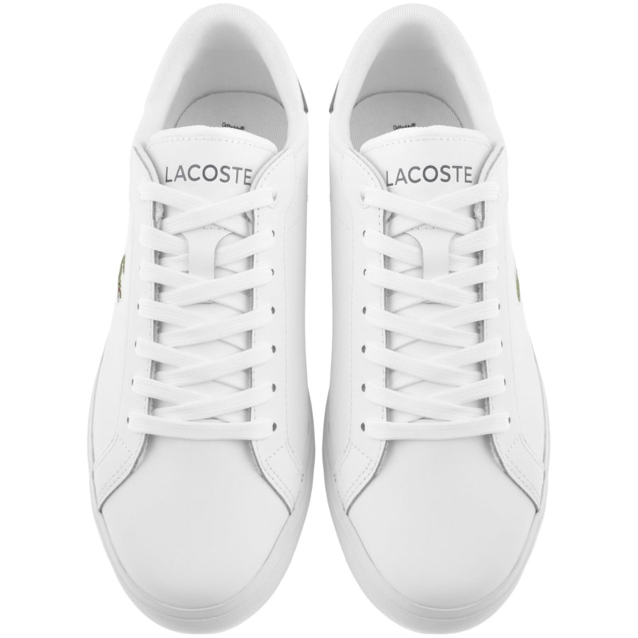 Image number 3 for Lacoste Powercourt 225 2 Trainers White