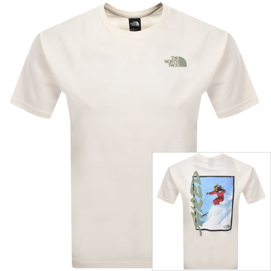 Image number 1 for The North Face Slopes T Shirt Dune White