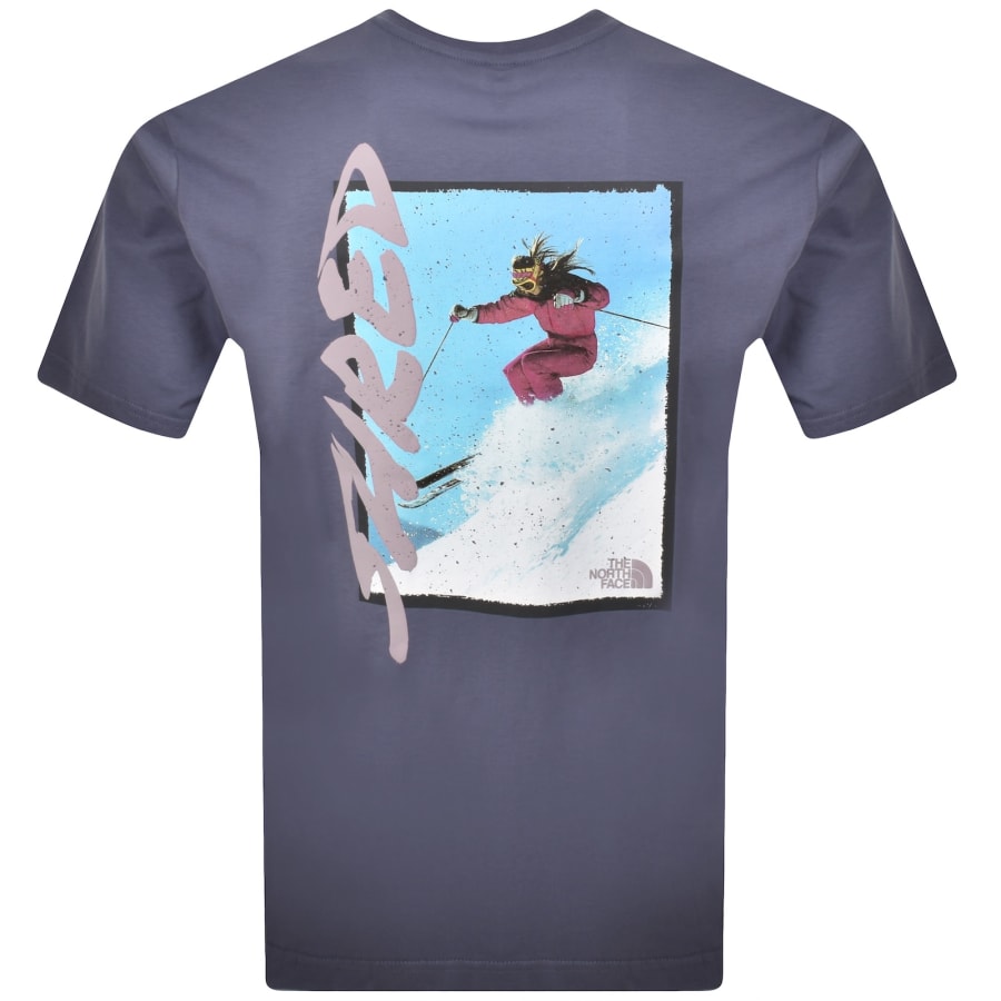 Image number 5 for The North Face Slopes T Shirt Twilight Galaxy