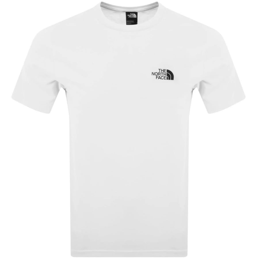 Image number 2 for The North Face Mountain Sketch T Shirt White