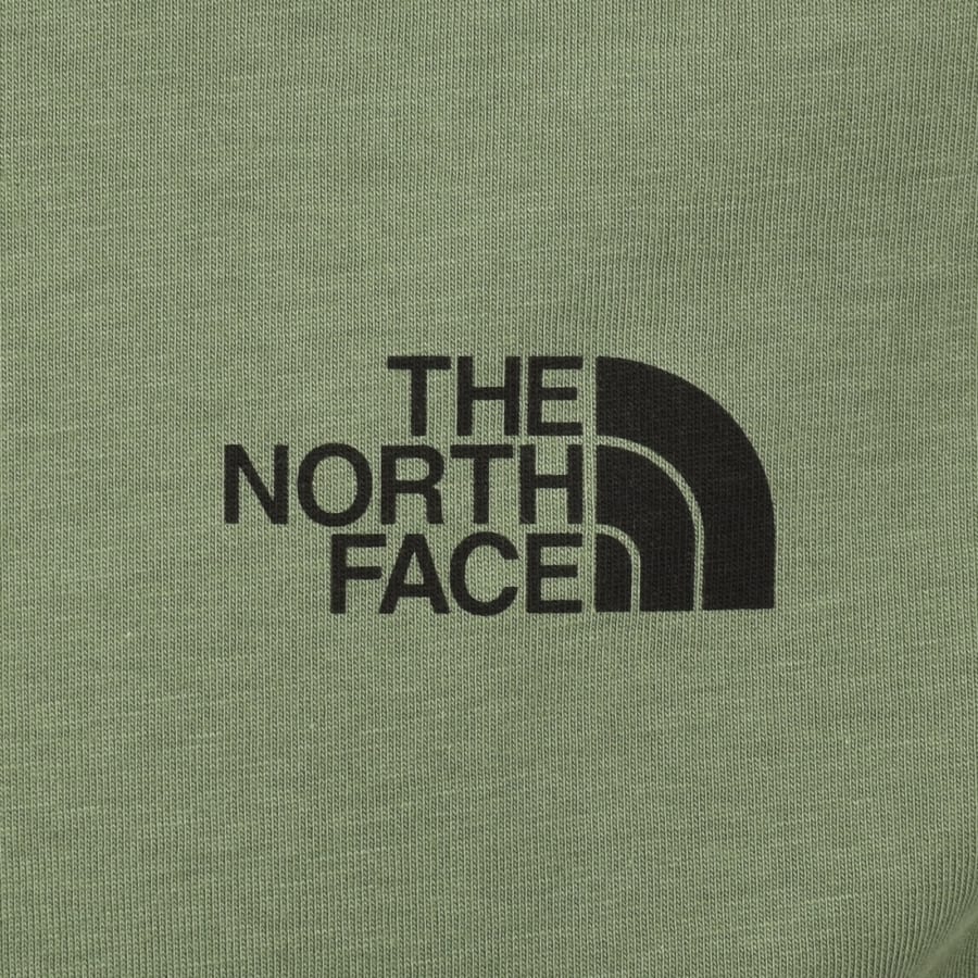 Image number 4 for The North Face Half Dome Photo T Shirt Green
