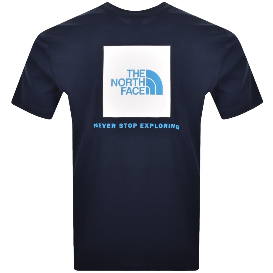 Image number 5 for The North Face SS Box T Shirt Navy