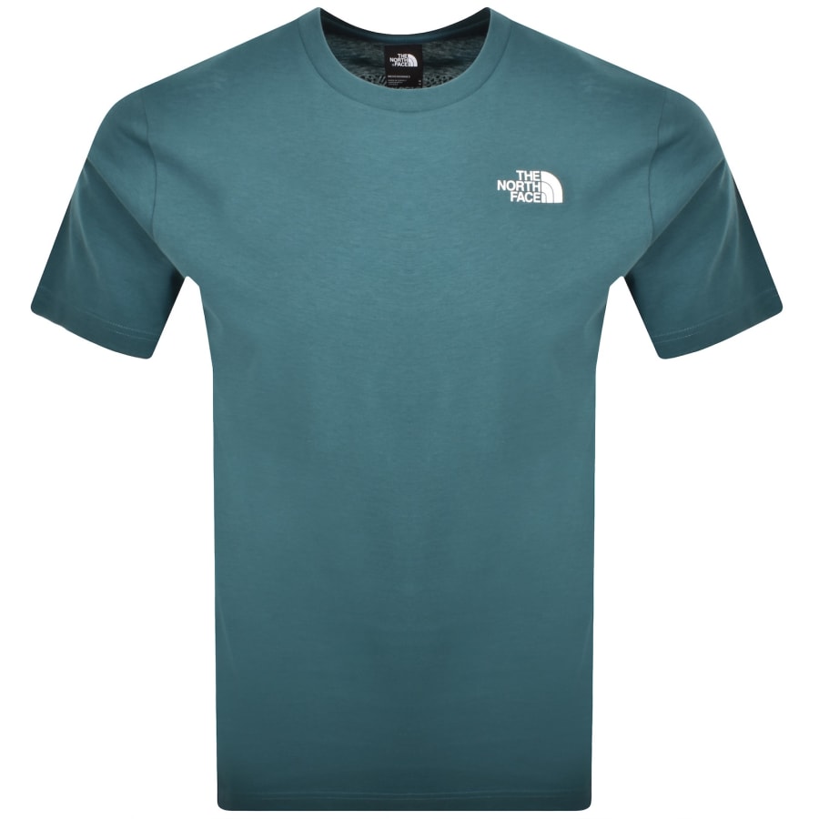 Image number 2 for The North Face Redbox Celebration T Shirt Blue