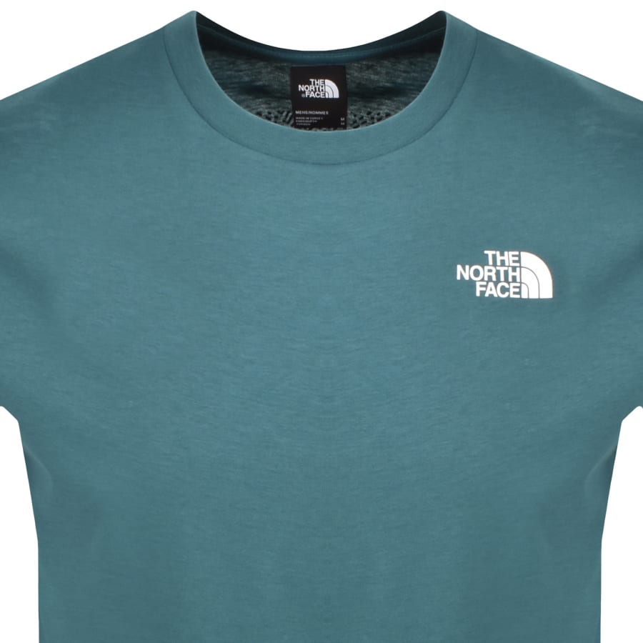 Image number 3 for The North Face Redbox Celebration T Shirt Blue
