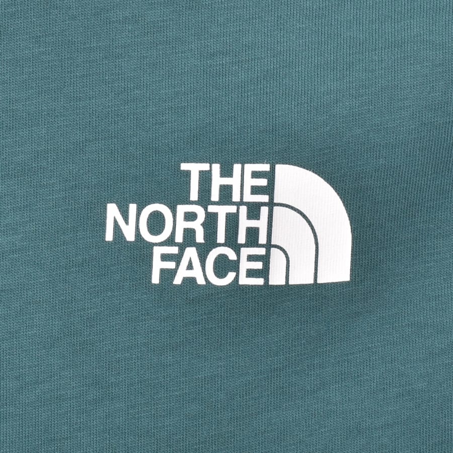 Image number 4 for The North Face Redbox Celebration T Shirt Blue