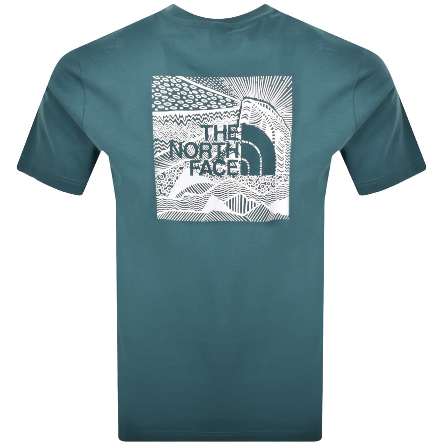 Image number 5 for The North Face Redbox Celebration T Shirt Blue