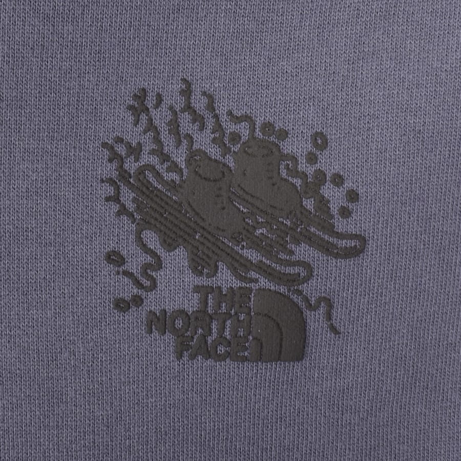 Image number 4 for The North Face Powder Days Hoodie Blue