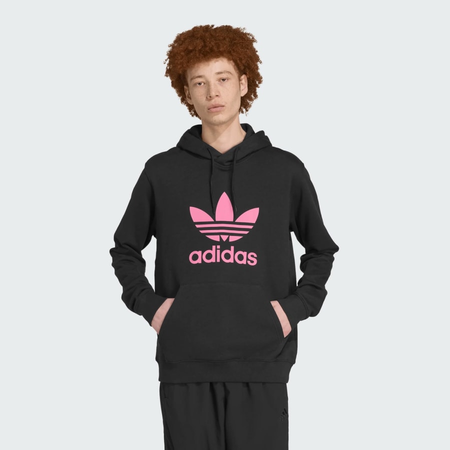 Image number 4 for adidas Originals Logo Hoodie Black