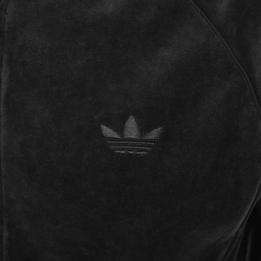Image number 3 for adidas Originals Velour Track Top Black