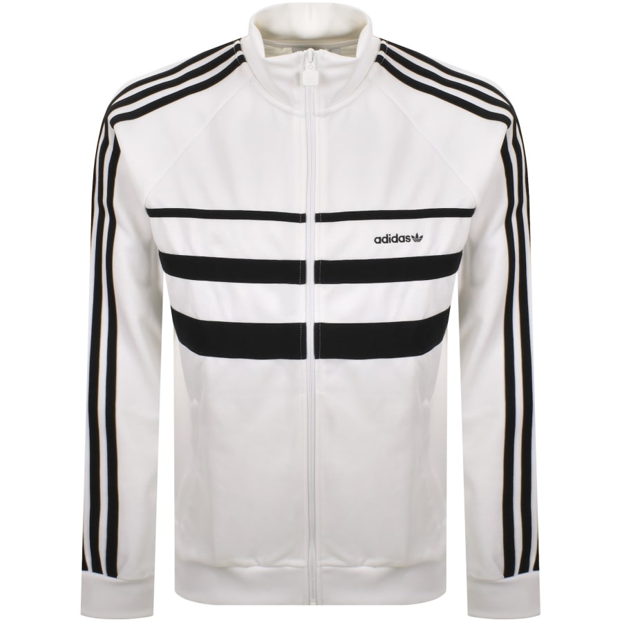 Image number 1 for adidas Originals Logo Track Top White