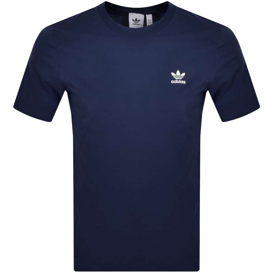 Image number 1 for adidas Trefoil Essential T Shirt Blue