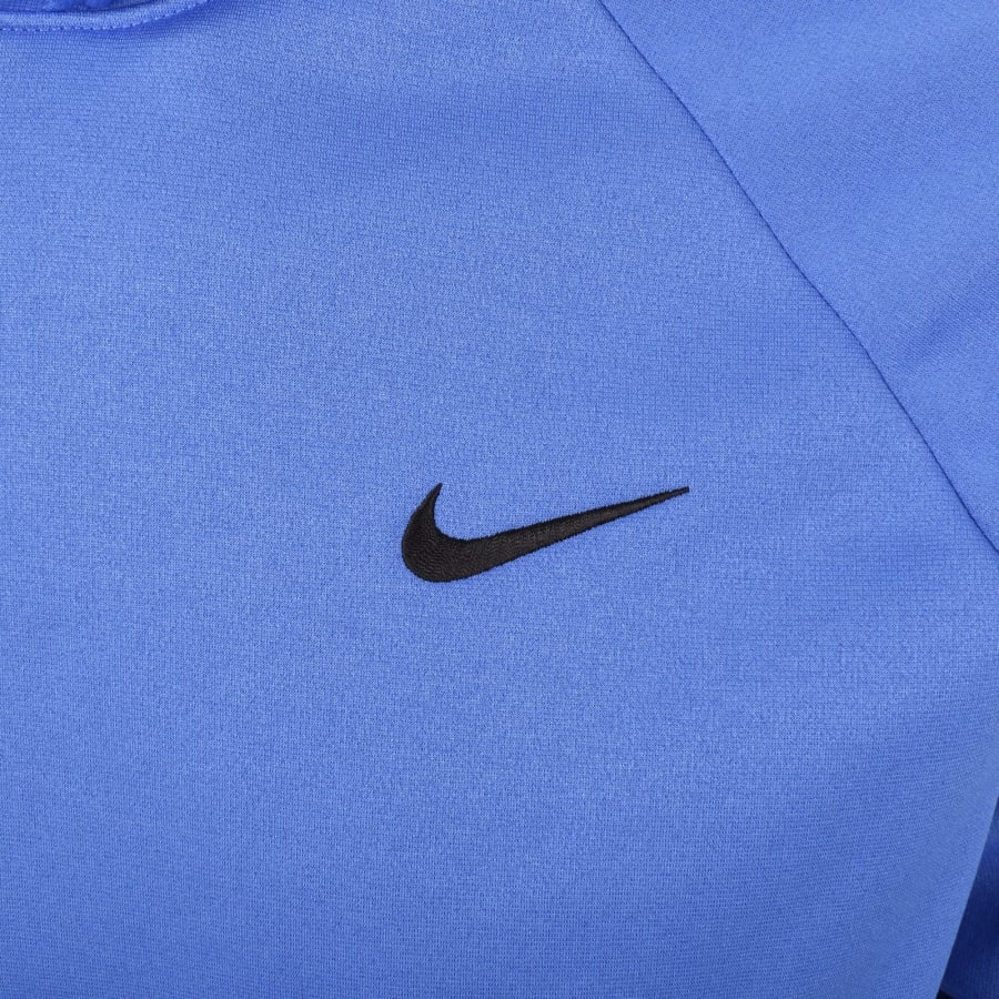 Image number 3 for Nike Training Pullover Hoodie Blue