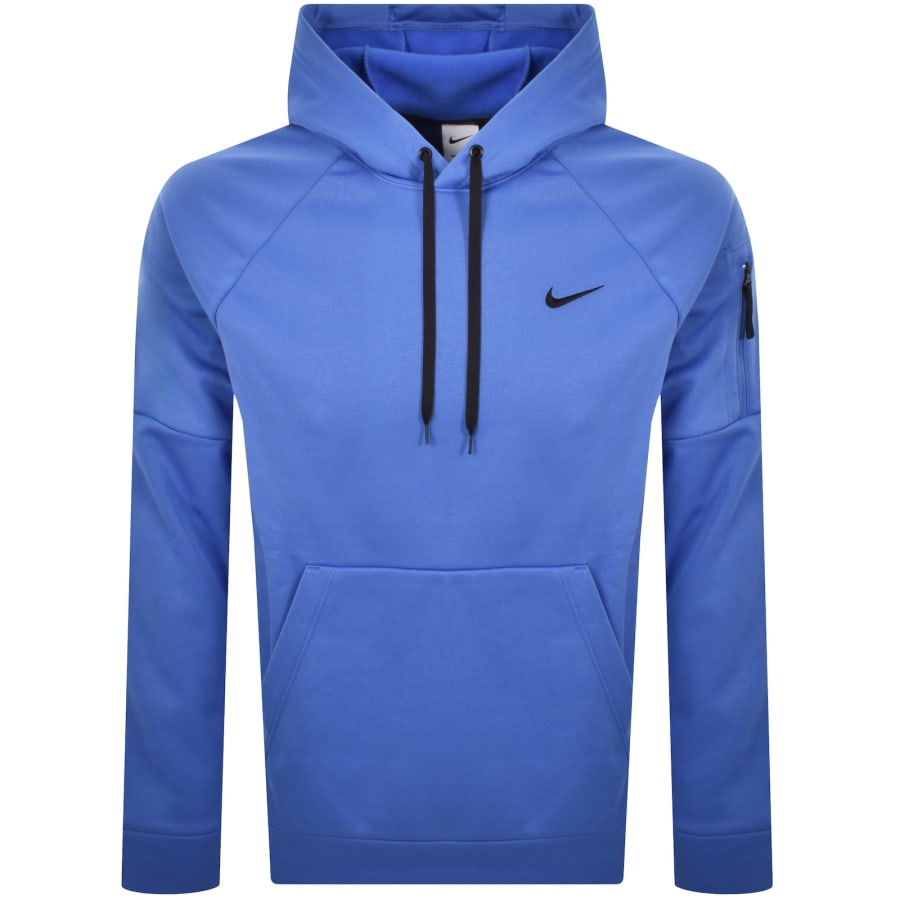 Image number 1 for Nike Training Pullover Hoodie Blue
