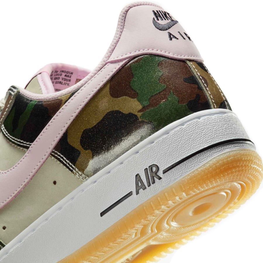 Image number 4 for Nike Air Force 1 Low Retro Trainers Khaki