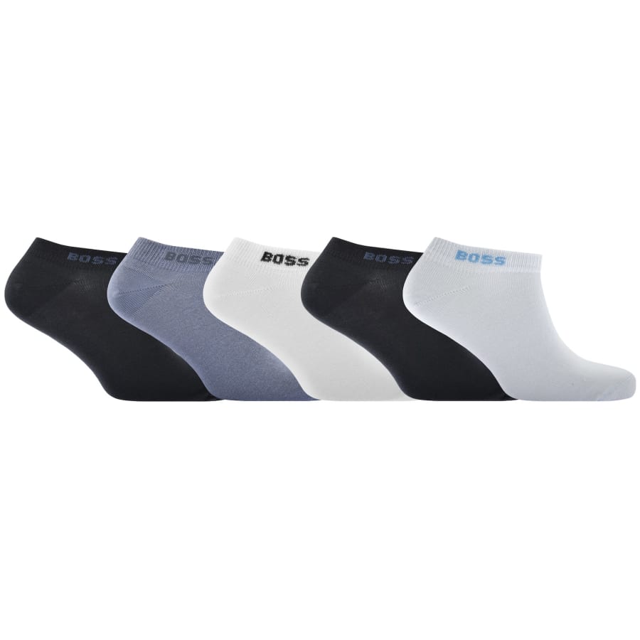 Image number 1 for BOSS 5 Pack Ankle Socks
