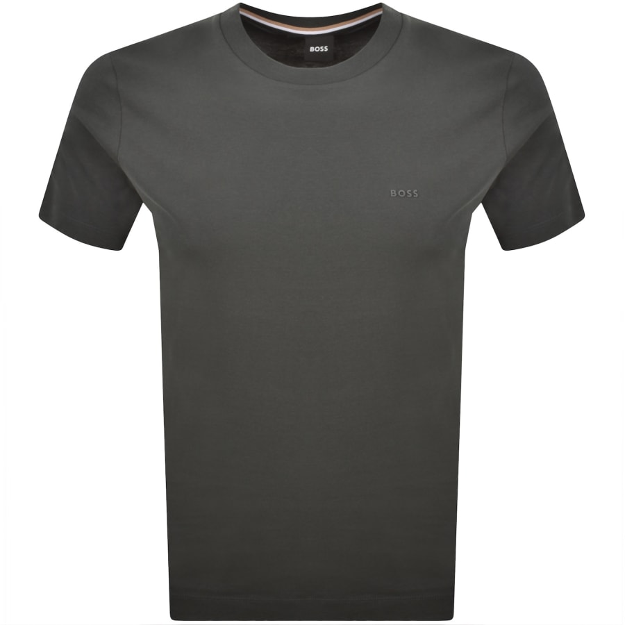 Image number 1 for BOSS Thompson 01 T Shirt Open Green