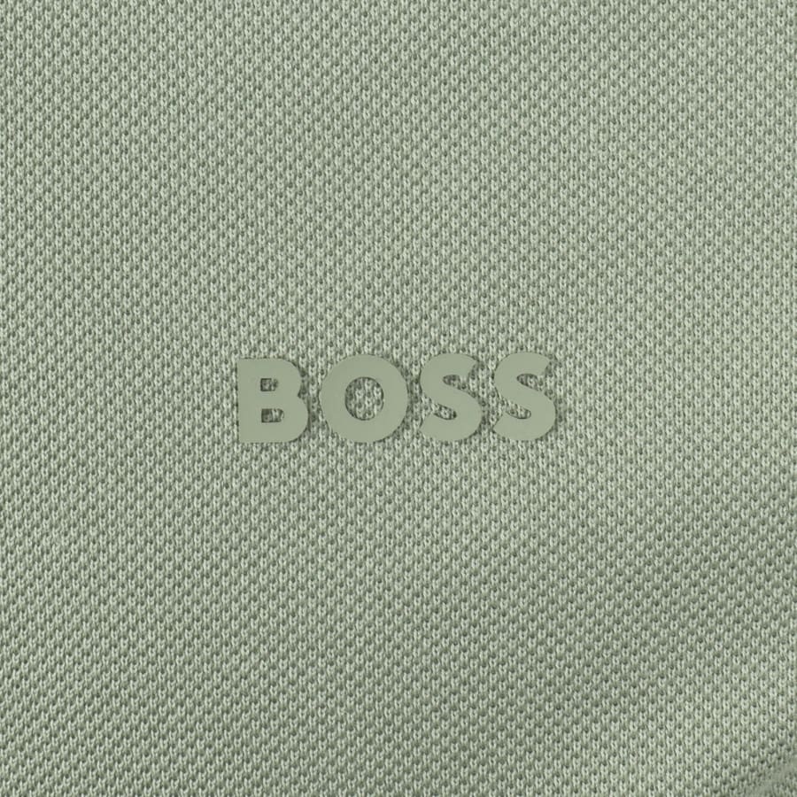 Image number 3 for BOSS Parlay 147 Mercerised Polo Green