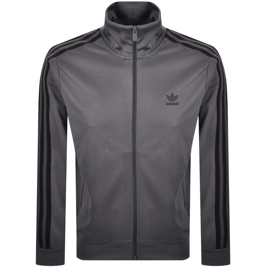 Image number 1 for adidas Originals Logo Track Top Grey