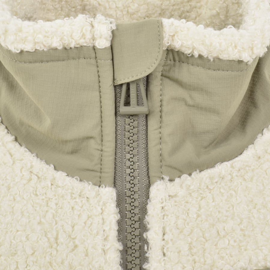 Image number 4 for Henri Lloyd Craster Fleece Gilet Off White