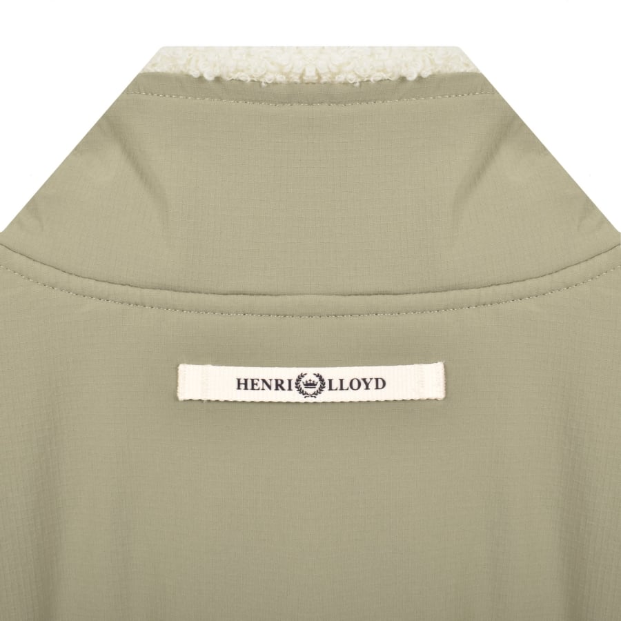 Image number 5 for Henri Lloyd Craster Fleece Gilet Off White