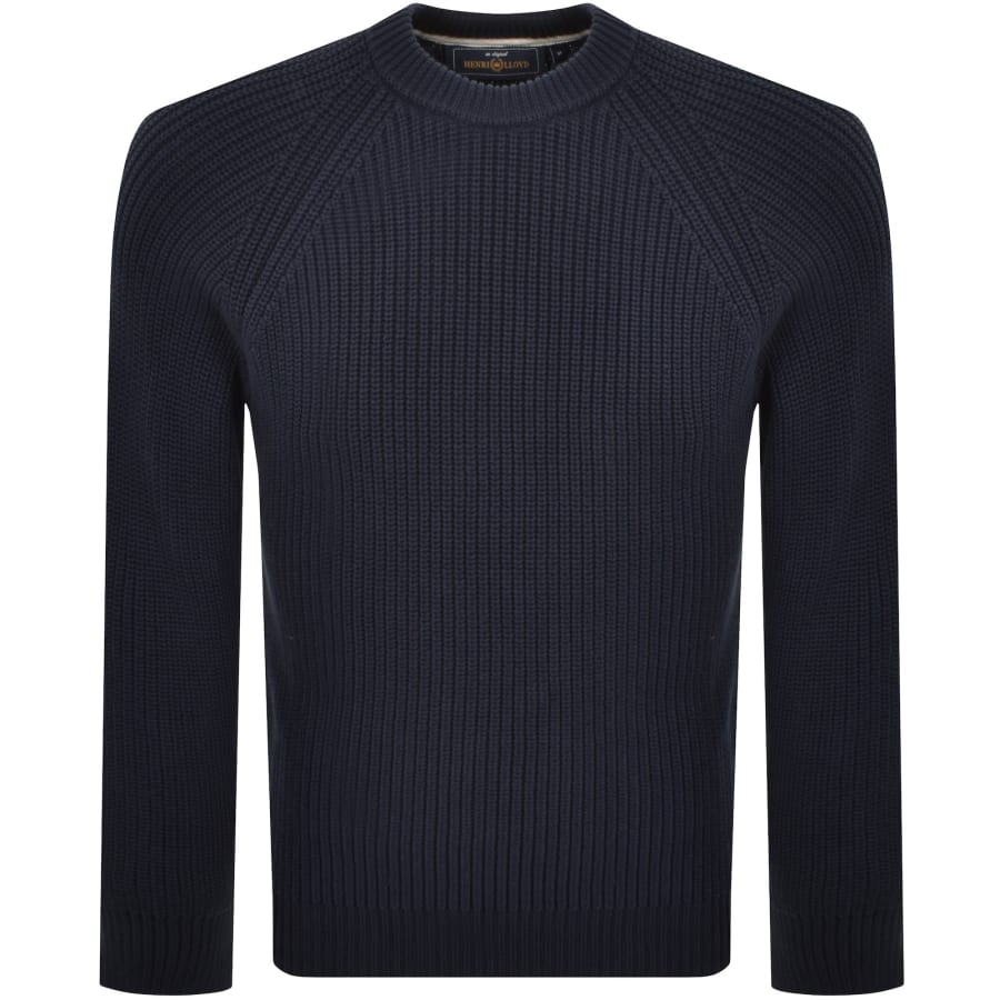Image number 2 for Henri Lloyd Golant Knit Jumper Navy Blue