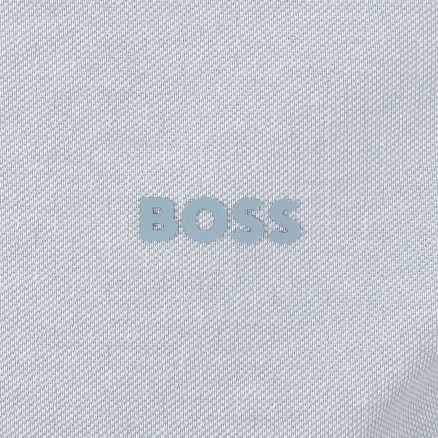 Image number 3 for BOSS Oxford New Polo T Shirt Blue