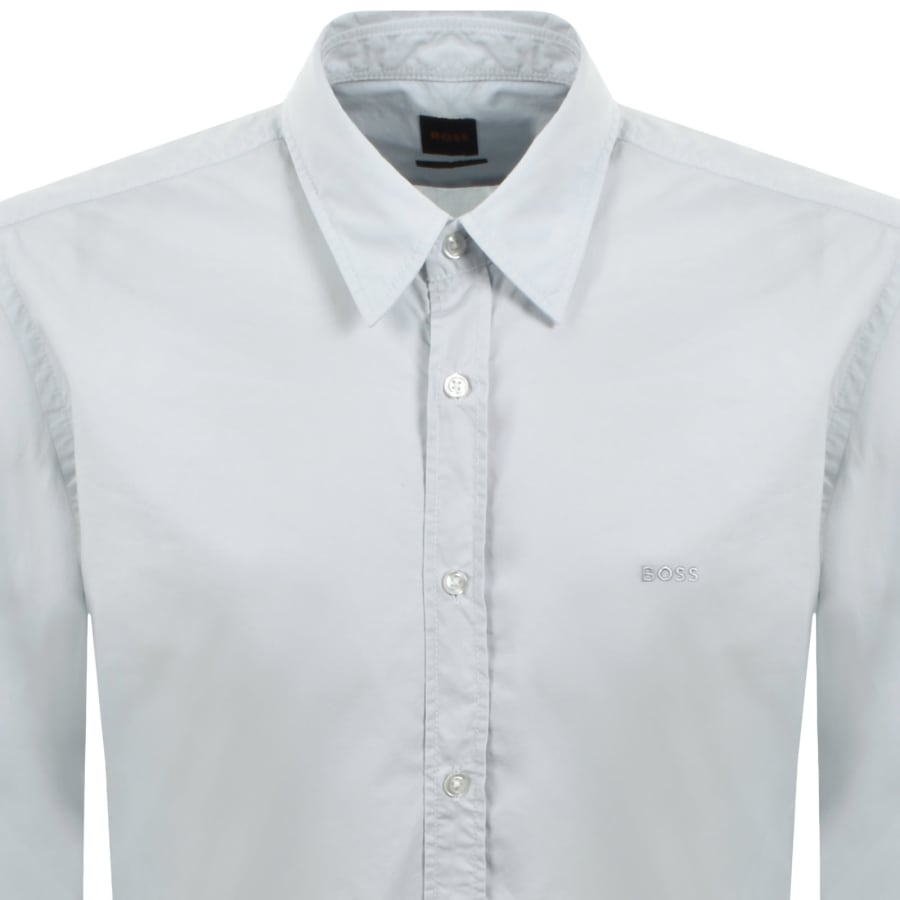 Image number 2 for BOSS Relegant 6 Regular Fit Shirt Blue
