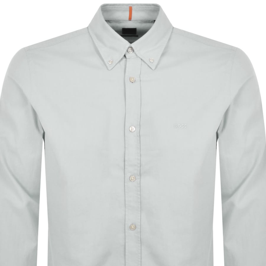 Image number 2 for BOSS Relegant 6 Regular Fit Shirt Grey