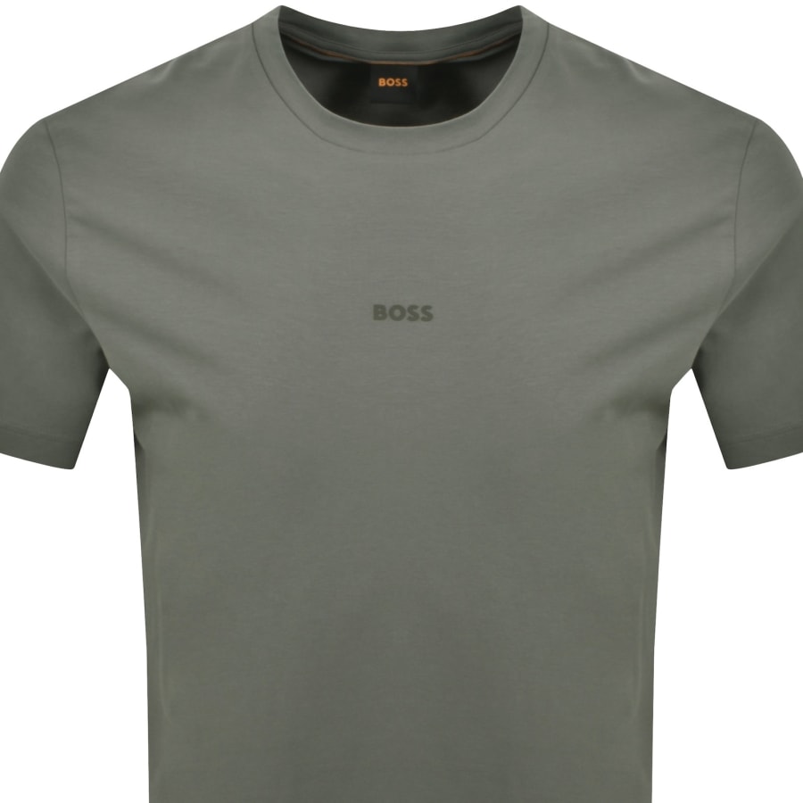 Image number 2 for BOSS TChup Logo T Shirt Grey