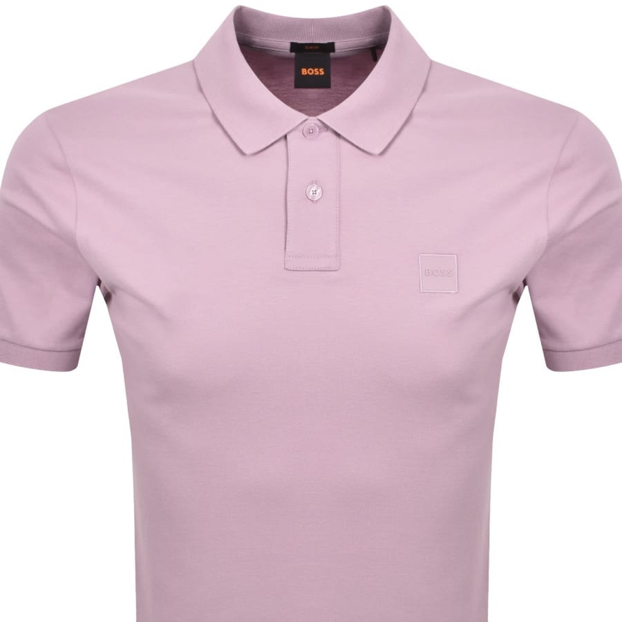 Image number 2 for BOSS Passenger Polo T Shirt Purple