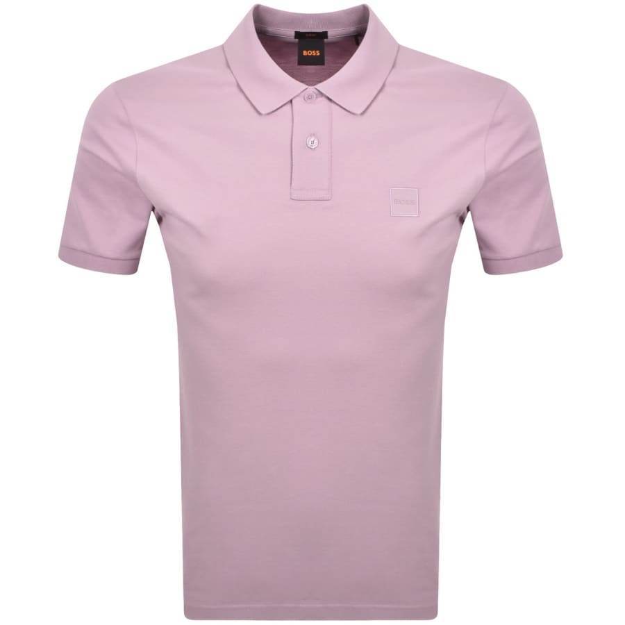 Image number 1 for BOSS Passenger Polo T Shirt Purple