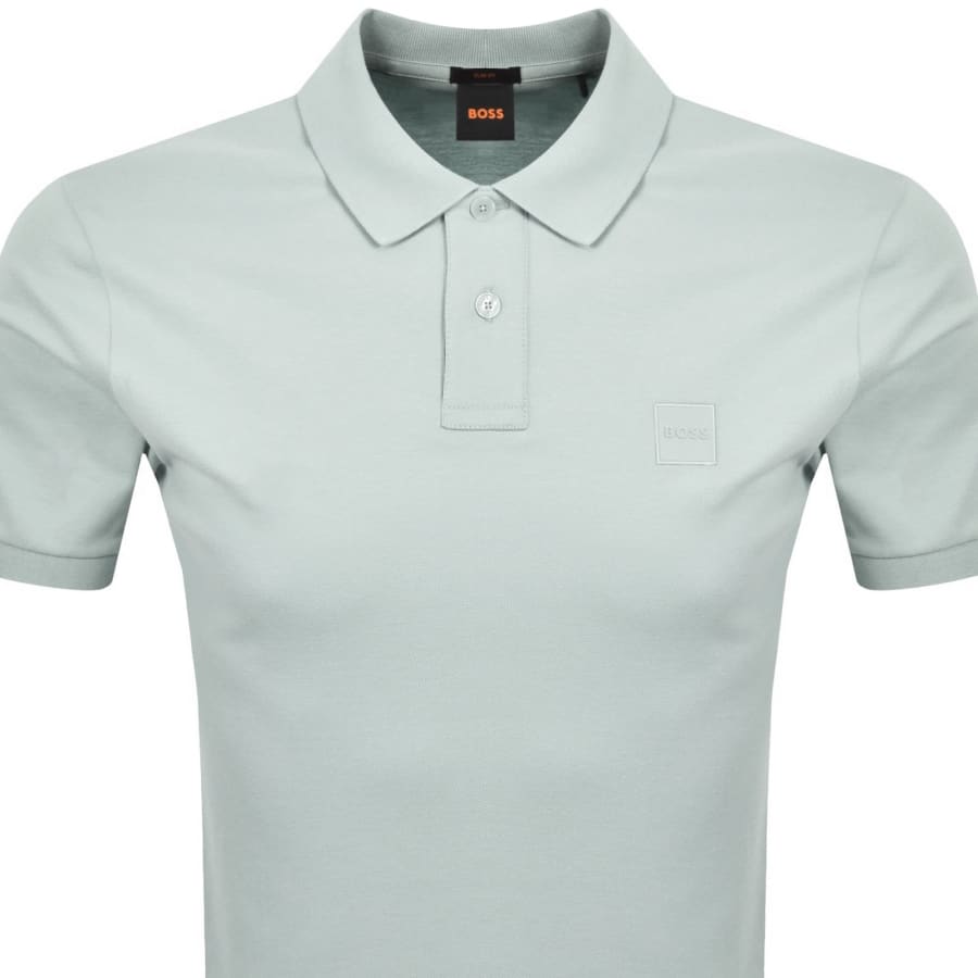Image number 2 for BOSS Passenger Polo T Shirt Grey