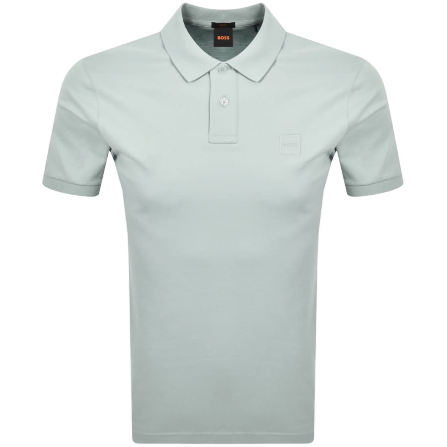 Image number 1 for BOSS Passenger Polo T Shirt Grey