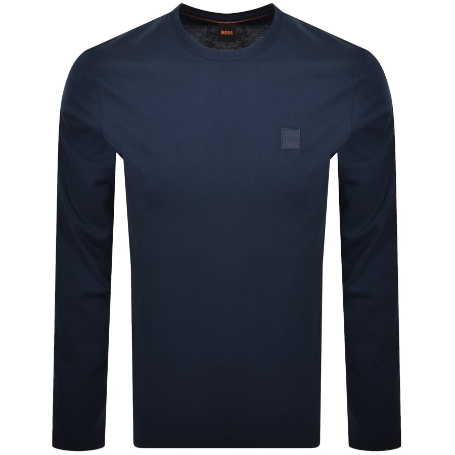 Image number 1 for BOSS Tacks T Shirt Blue