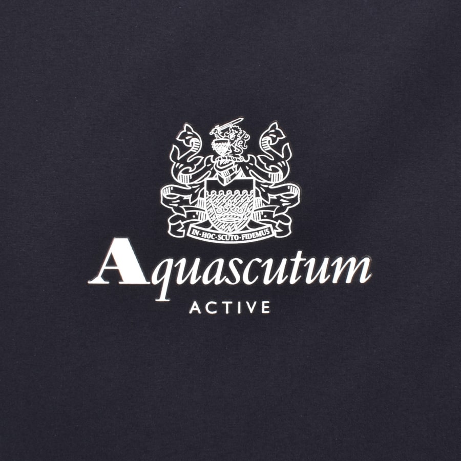 Image number 4 for Aquascutum Hooded Sailor Reversible Jacket Navy