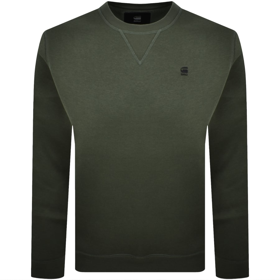 Image number 1 for G-Star Premium Core Sweatshirt Green