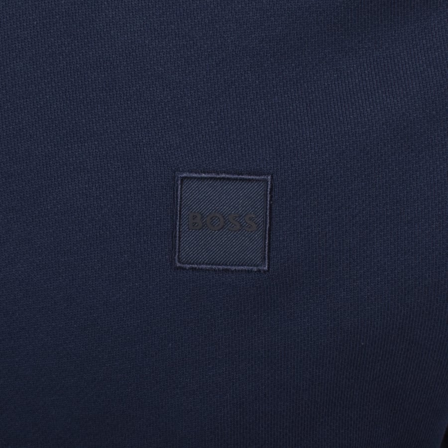 Image number 3 for BOSS Zetrust Half Zip Sweatshirt Blue