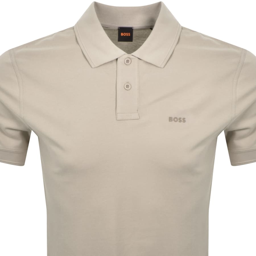 Image number 2 for BOSS Prime Polo T Shirt Grey