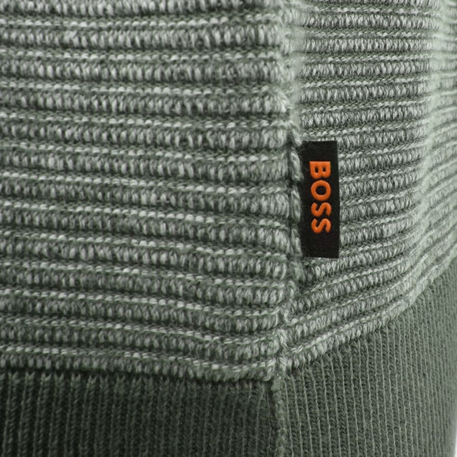 Image number 3 for BOSS Aspoki Knit Jumper Grey