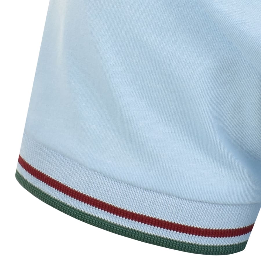 Image number 4 for Fred Perry Twin Tipped T Shirt Blue