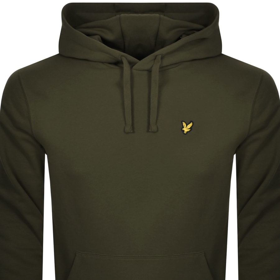 Image number 2 for Lyle And Scott Pullover Hoodie Green