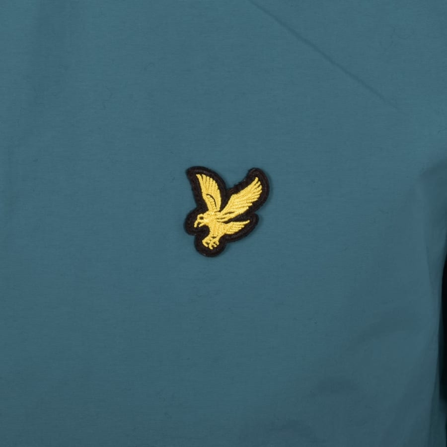 Image number 3 for Lyle And Scott Hooded Pocket Jacket Blue